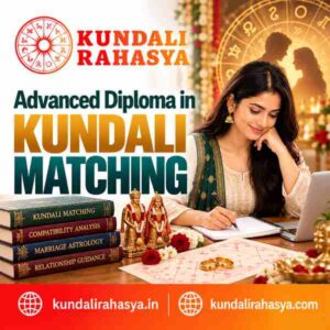 Online Advanced Diploma in Kundali Matching