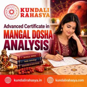 Online Advanced Certificate in Mangal Dosha Analysis