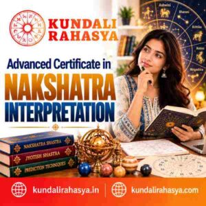 Online Advanced Certificate in Nakshatra Interpretation