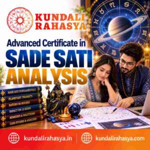 Online Advanced Certificate in Sade Sati Analysis