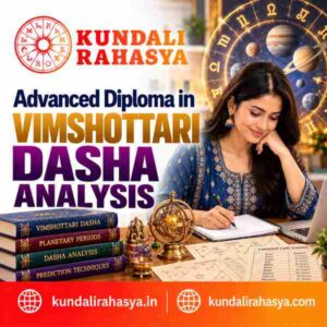 Online Advanced Diploma in Vimshottari Dasha Analysis