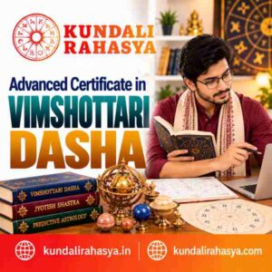 Online Advanced Certificate in Vimshottari Dasha